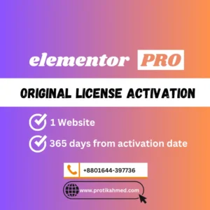 Elementor Pro 1 Year License